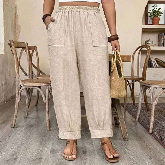 Women’s Relaxed Cuffed Trousers