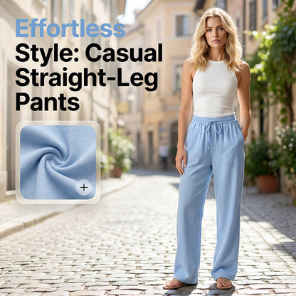Women’s Casual Straight-Leg Trousers