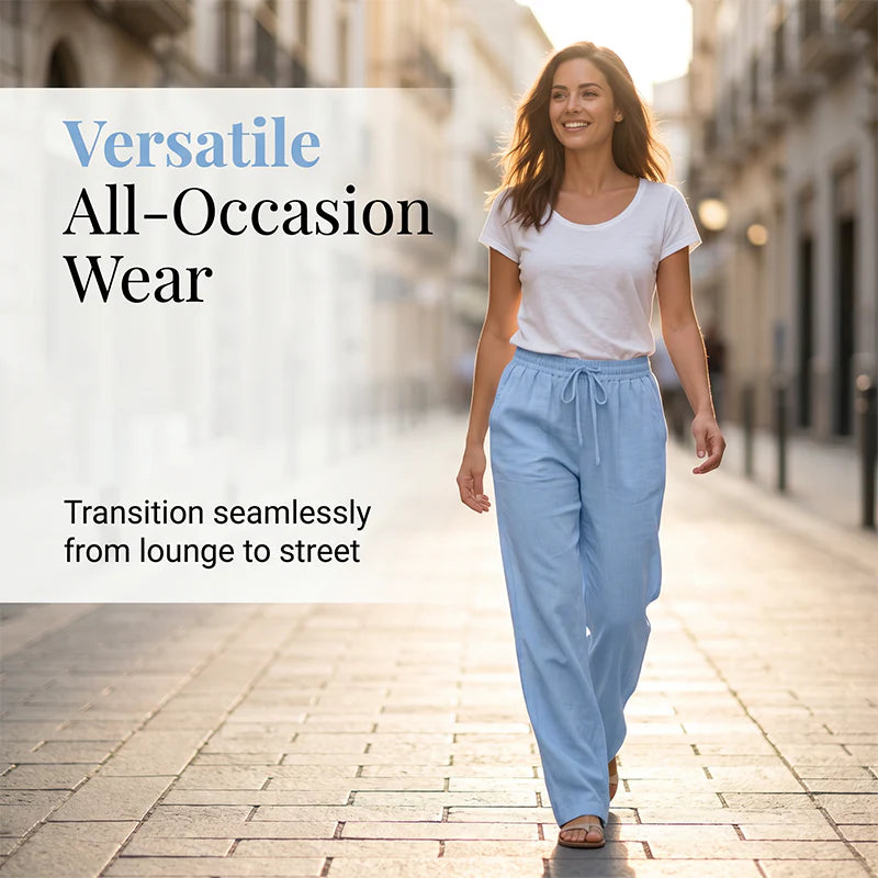 Women’s Casual Straight-Leg Trousers