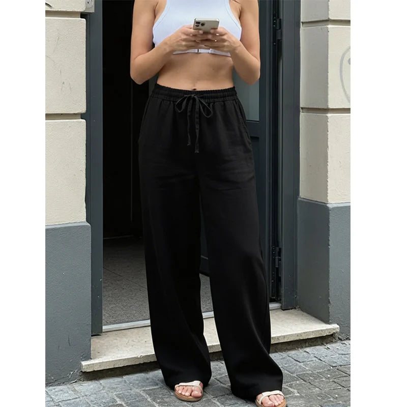 Women’s Casual Straight-Leg Trousers