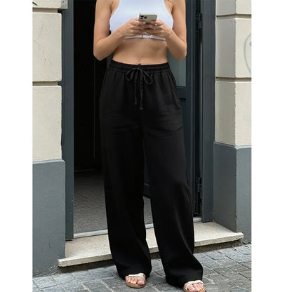 Women’s Casual Straight-Leg Trousers