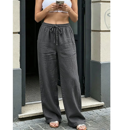 Women’s Casual Straight-Leg Trousers