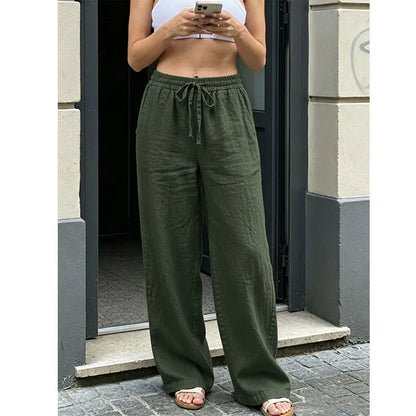 Women’s Casual Straight-Leg Trousers