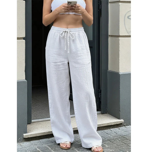 Women’s Casual Straight-Leg Trousers