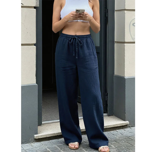 Women’s Casual Straight-Leg Trousers