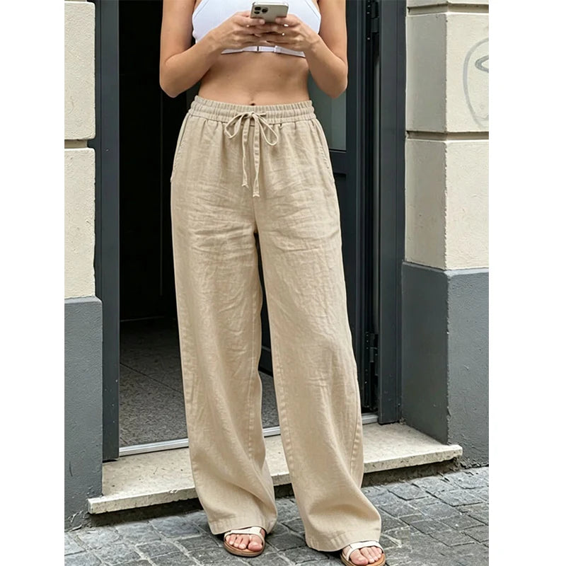 Women’s Casual Straight-Leg Trousers