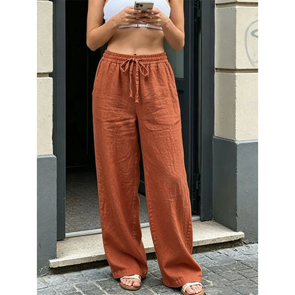 Women’s Casual Straight-Leg Trousers