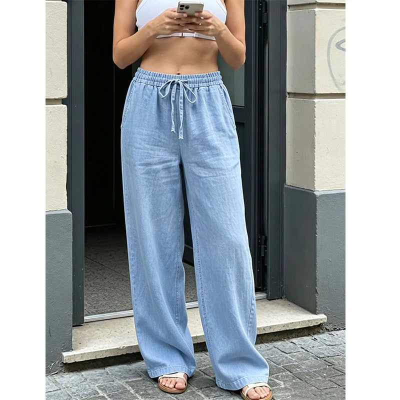 Women’s Casual Straight-Leg Trousers