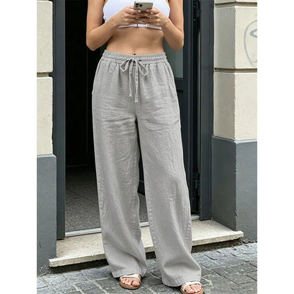 Women’s Casual Straight-Leg Trousers