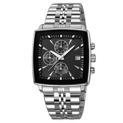 Men’s Two-Tone Square Quartz Watch