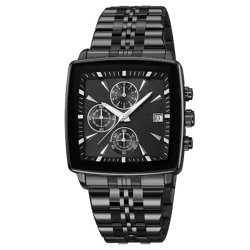 Men’s Two-Tone Square Quartz Watch