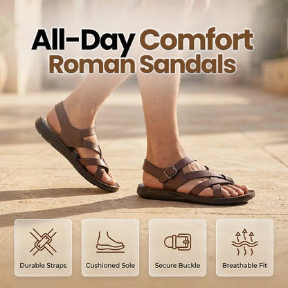 Men's Adjustable Strap Roman Sandals