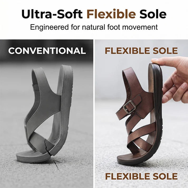 Men's Adjustable Strap Roman Sandals