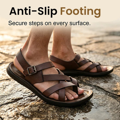 Men's Adjustable Strap Roman Sandals