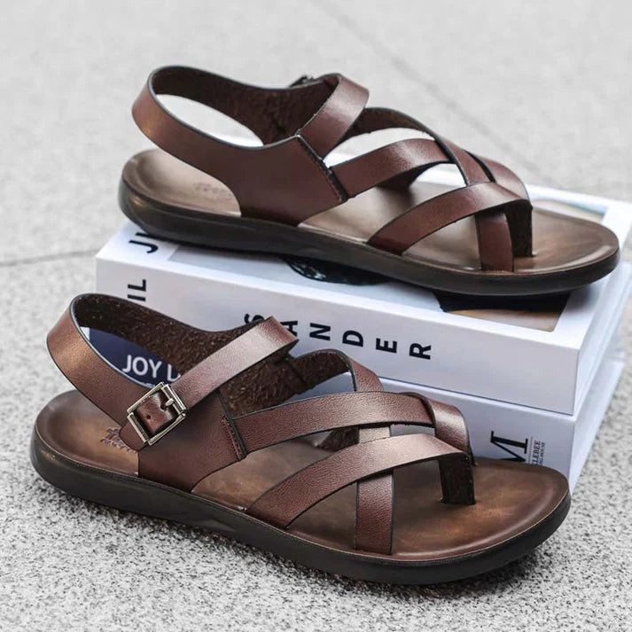 Men's Adjustable Strap Roman Sandals