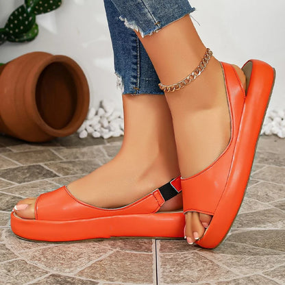 Women’s Sporty Platform Slingback Sandals
