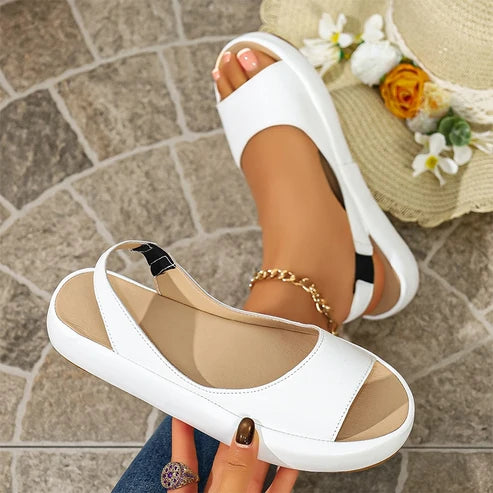 Women’s Sporty Platform Slingback Sandals