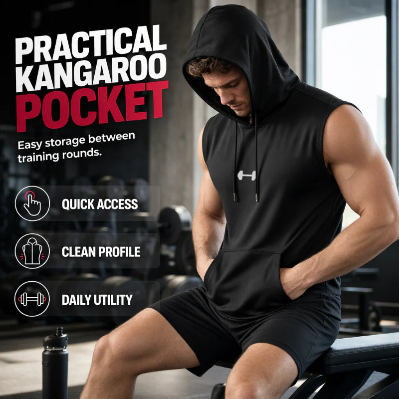 Men’s Sleeveless Training Hoodie