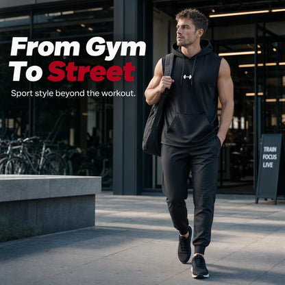 Men’s Sleeveless Training Hoodie