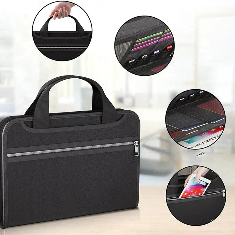 Fire-Resistant Accordion Document Organiser