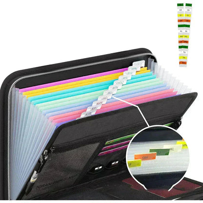 Fire-Resistant Accordion Document Organiser