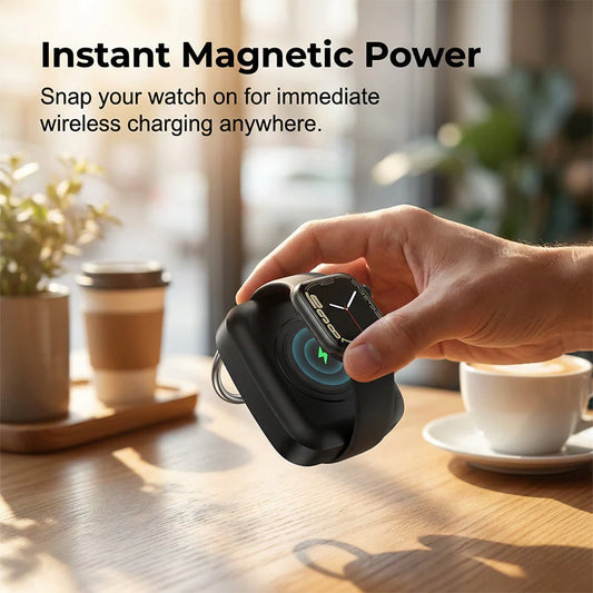 Portable Smartwatch Keychain Charger