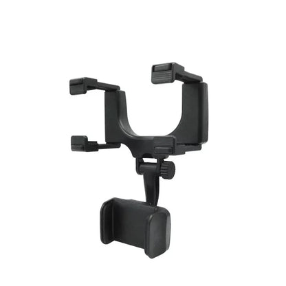 Adjustable Rear-View Mirror Phone Holder
