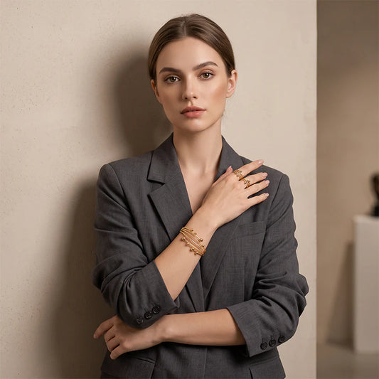 Women’s Wrap Bracelet and Ring Set