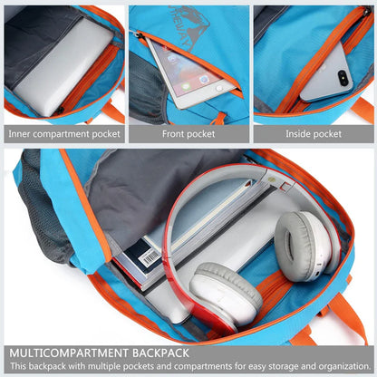 Foldable Lightweight Hiking Backpack