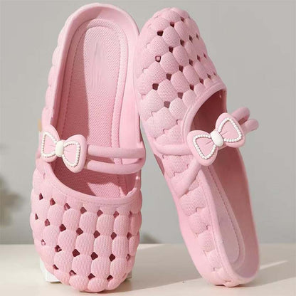 Women’s Woven Closed-Toe Mule Sandals