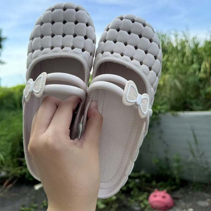 Women’s Woven Closed-Toe Mule Sandals