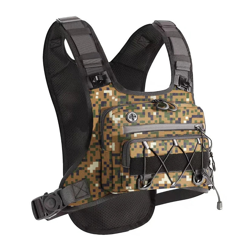 Men’s Hydration-Ready Cycling Vest Pack