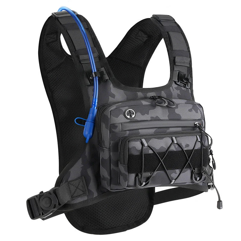 Men’s Hydration-Ready Cycling Vest Pack