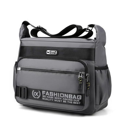 Urban Utility Multi-Compartment Messenger Bag