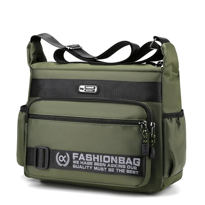 Urban Utility Multi-Compartment Messenger Bag