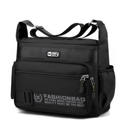 Urban Utility Multi-Compartment Messenger Bag