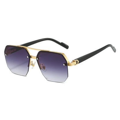 Men’s Geometric Polygon Sunglasses