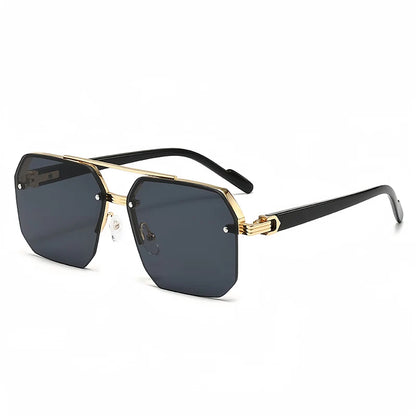 Men’s Geometric Polygon Sunglasses