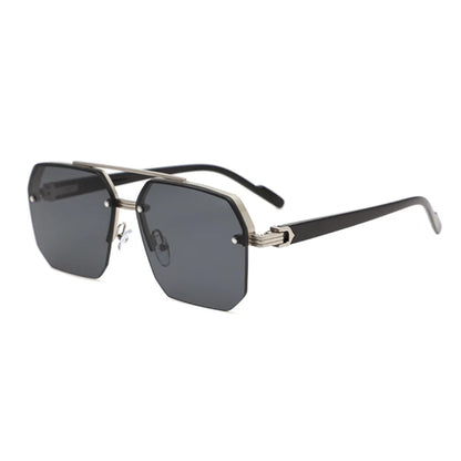 Men’s Geometric Polygon Sunglasses
