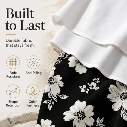Women's Casual Two-Piece Top and Trousers Set