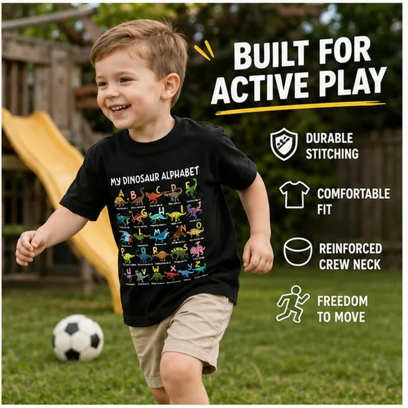 Dinosaur Alphabet Children's T-Shirt