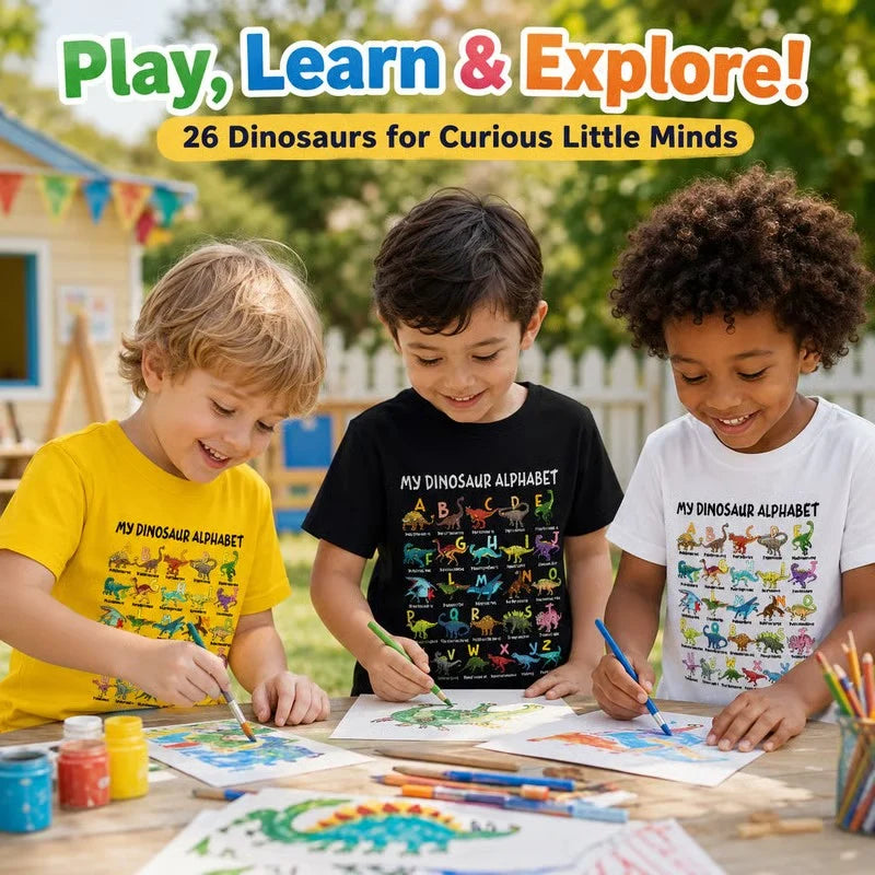 Dinosaur Alphabet Children's T-Shirt