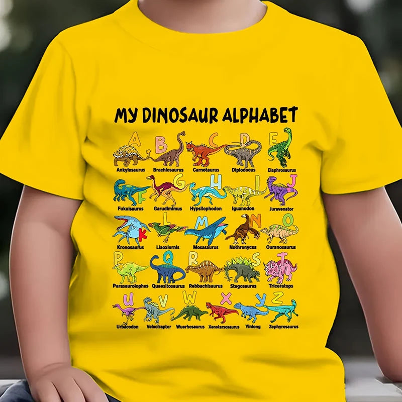 Dinosaur Alphabet Children's T-Shirt