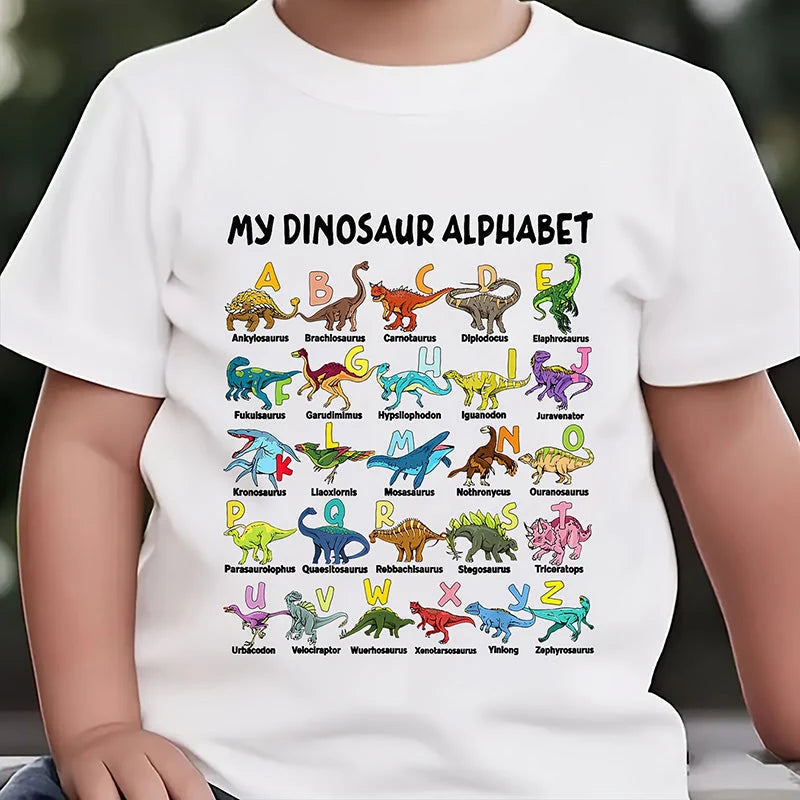 Dinosaur Alphabet Children's T-Shirt