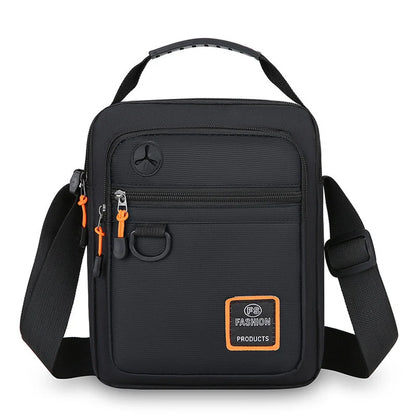 Men’s Water-Resistant Oxford Crossbody Bag
