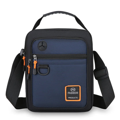 Men’s Water-Resistant Oxford Crossbody Bag