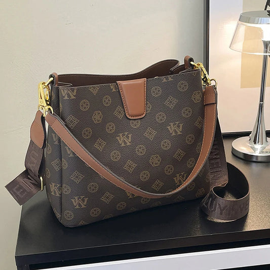 Women’s Monogram Bucket Shoulder Bag