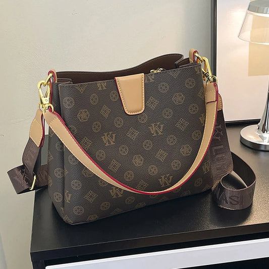 Women’s Monogram Bucket Shoulder Bag