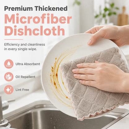 Double-Sided Microfibre Cleaning Cloth