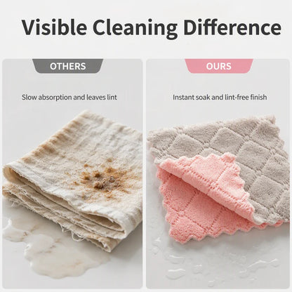 Double-Sided Microfibre Cleaning Cloth